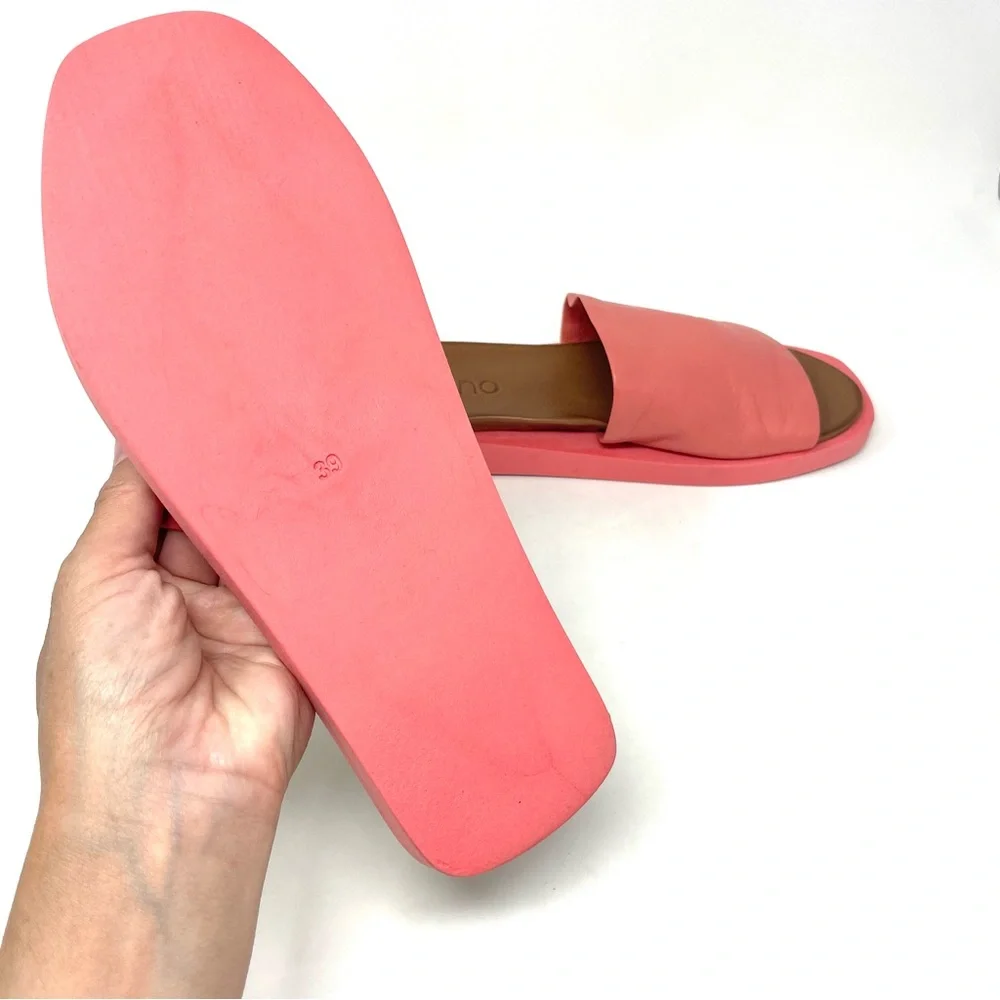 Bueno Pink Slide Sandal for Women - Picture 8 of 12